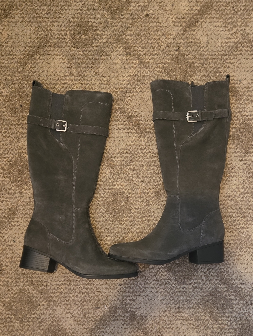 Naturalizer Suede Leather Knee High Boots